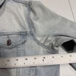 Forever 21  Denim Trucker Jean Jacket Womens Size M Button Up Long Sleeve Blue Photo 5