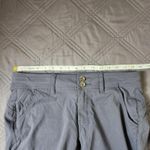 prAna  Halle II Straight Fit Pants Women's Size 4 Light Grey Convertible Hiking Photo 6