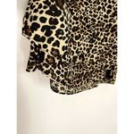 ZARA  Womens Cheetah‎ Animal Print Chiffon Sleeveless Tiered Top Size S Classy Photo 3