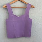 Current Air  Sweetheart Knit Tank‎ NWT in Lilac Photo 1