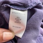 Parker | Purple Drop Waist Embroidered Off-Shoulder Peasant Dress Sz S Photo 7