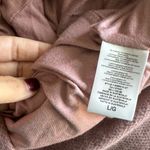 NWT Anthropologie Eri + Ali Winter Splendor Sweater Dress in Mauve Pink Size L Photo 8