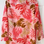 Farm Rio Lobster Print Oversized Button-Front Shirt/Tunic, Size S Photo 10