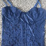 White Fox Boutique  Going Out Top Navy Blue Photo 1