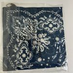 Frye NWT Unisex Blue and White Bandana - Country Cowgirl Gift Photo 4