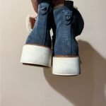 Coach  Urban Hiker Suede Ankle Shearling Cold Weather Boots Blue Size 7.5‎ T Photo 4