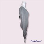 EXPRESS  Long Sleeve Heather Gray Body Con Dress Size Medium NWT Photo 1