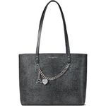 Karl Lagerfeld Maybelle Grey Faux Snakeskin Tote NWT $228 Retail Photo 0