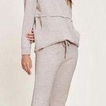 Barefoot Dreams NWT Malibu Collection Brushed Luxe Anorak Hoodie Oatmeal Size XS Photo 0