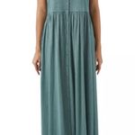 Frye Button Front Sleeveless Maxi Dress Photo 0