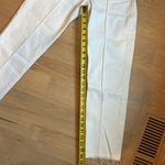 Hudson Jeans  Zoeey Pintuck Straight Leg cropped white Photo 9