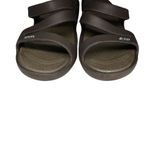 Crocs  Brown Comfort Sandals Slip-On Design strappy 8 summer vacation beach Photo 2
