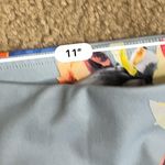 Athleta  baby blue floral high rise leggings Photo 3