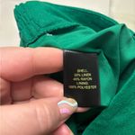 House Of Harlow 1960 Linen Blend Shorts Women Size Large Green Belted Lined NWOT Photo 5