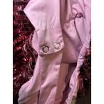 H:ours  Metallic Pink Sequin ‘Mila’ Bodysuit Women Small Photo 4