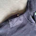 Ralph Lauren LAUREN  Navy Blue Full Zip Hoodie Sweater Military Style L Cardigan Photo 4