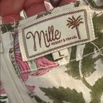 Mille Lila Top in a lotus floral print Large White Photo 6