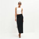 Reformation NWT The  Maria Skirt Black size SP sold out online Photo 2
