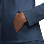 Nike NWT One Dri-Fit Women’s Training Jacket Black Large Full-Zip Thumbholes Photo 8