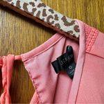 J.Crew Embroidered Flowy Chiffon Short Sleeve Pleated Skirt Midi Dress Pink 6 Photo 6