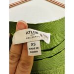 ATLEIN Green Crewneck Sleeveless Knit Midi Layered Bodycon Sheath Dress Size XS Photo 10