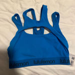 Lululemon  Logo Train Bra Poolside Photo 0