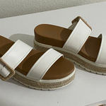 MIA  White Platform Sandals Photo 0
