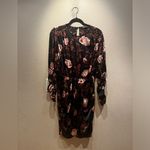 ZARA  Women’s Rose Flower Dress Size Medium Photo 1