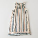 For Cynthia Striped‎ Dress Linen Blend Size Large Photo 1