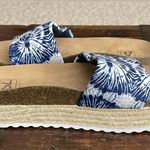 Dirty Laundry  Tie Die Pippa Slide Platform Espadrilles Size 8.5 - NWOT Photo 2