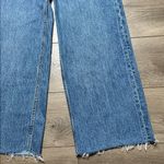 Abercrombie & Fitch The Wide Leg High Rise Stretch Blue Jeans Size 24 Photo 2