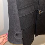 MONTGOMERY ENGLAND Women's Black Toggle Pea Coat Size M Photo 3