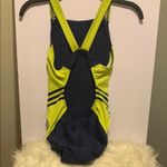 Adidas  Dark Blue and Bright Yellow‎ Swimsuit Photo 1