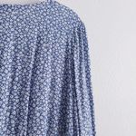 Anthropologie Charmed Hearts Long Sleeve Ditsy Floral V-Neckline Ruffle Mini Dress Photo 5