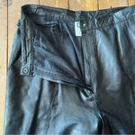 GRS Genuine Leather Pants Black Size 10 Photo 4