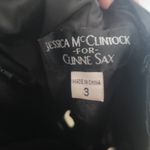 Jessica McClintock for Gunne Sax vintage dress Black and white size 3 pr… Photo 3