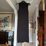 Primark Ribbed Mock Neck Body Con Midi Dress Sz L Photo 4