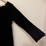 Apiece Apart  New York Tiered Maxi Dress Size 8 Long Sleeve Black Minimal Spring Photo 5