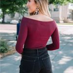 White Crow Off The Shoulder Long Sleeve Top Photo 1