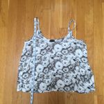 Love Culture White Floral Crop Top Camisole Photo 3