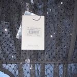 Bardot  Black Sequin Mesh Corset Top Photo 3