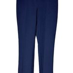 French Connection Women's Minar Pleated Trousers NWT Size 4 Navy Blue Photo 1