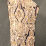 Gypsy 05  Patterned Ankle Pants - Blue, Yellow, Cream Photo 0