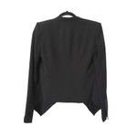 BCBGMAXAZRIA Abree Open Front Blazer Black Sz XS Photo 2