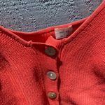 Wilfred  knit button down crop top Photo 1