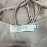 ASTR Gaia Midi Slip Dress Champagne Bridesmaid Wedding Guest Size M Photo 9