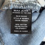 Wax Jean Blue Distressed Ankle Cropped Jeans Plus Size 22 Photo 7