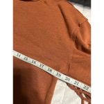 Wrangler  Retro Western Fringe Top Women's Size Medium Rust Cowgirl Sweater Photo 5