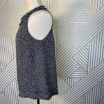 Stitch Fix 41Hawthorn Albury Fringe Trim Tweed Top Black Photo 3