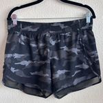 Athleta Women’s Mesh Racer Shorts 4” Camo Photo 0